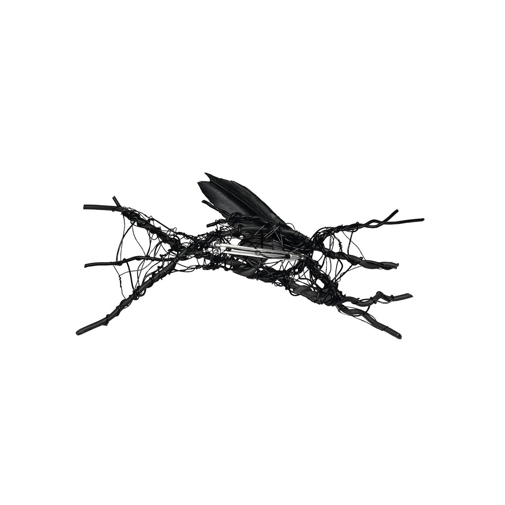 Eye Brooch-Feather