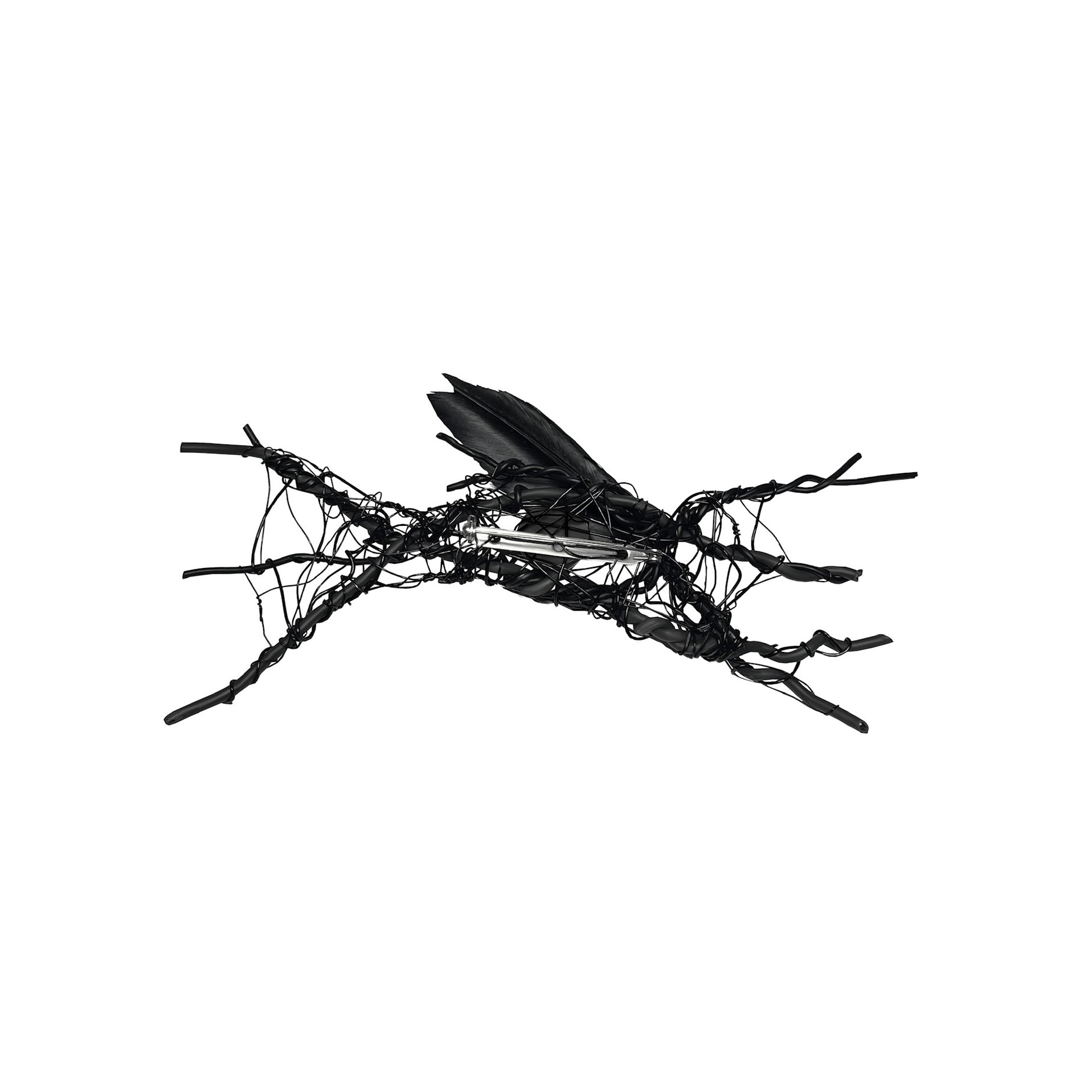 Eye Brooch-Feather