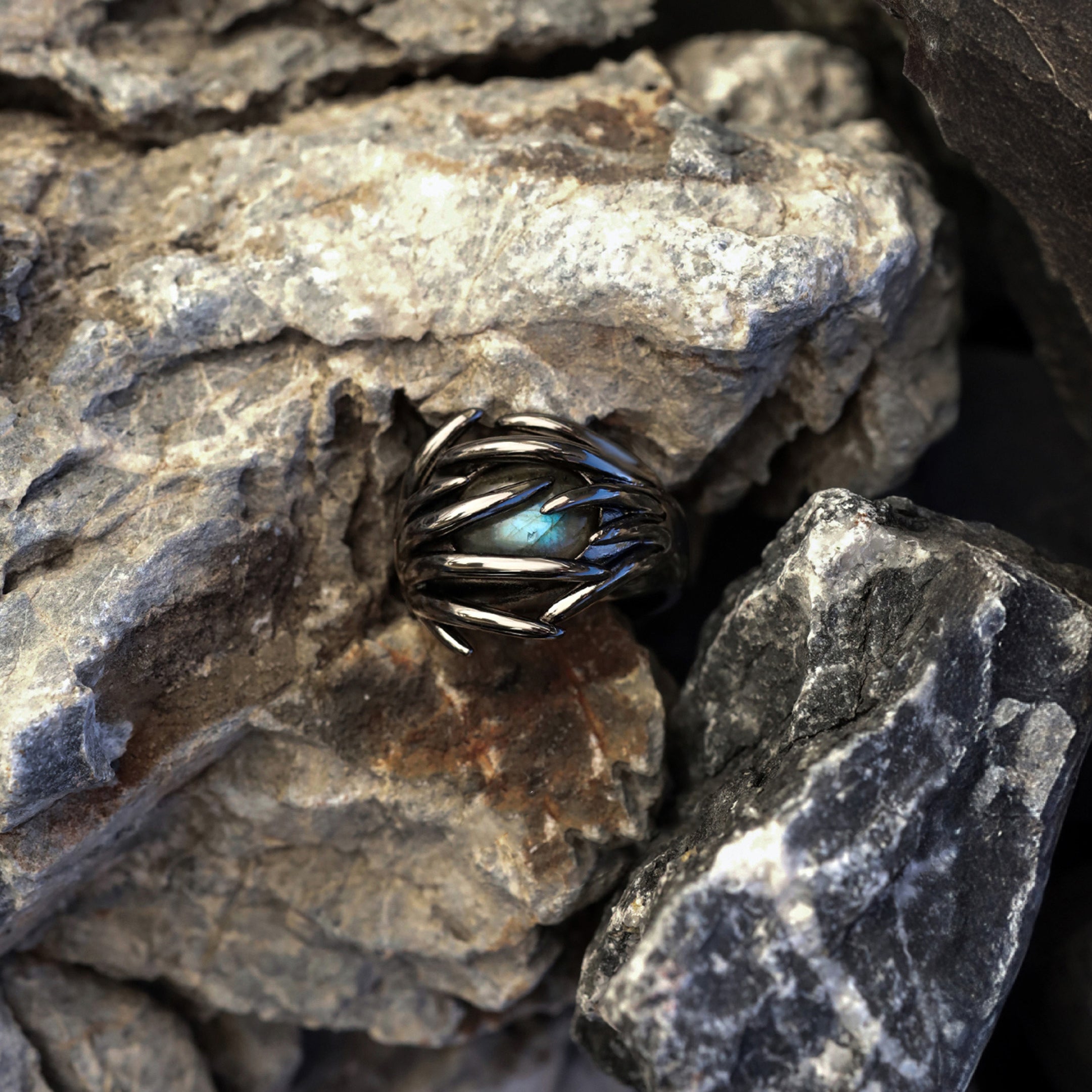 Transcendence Ring-Labradorite