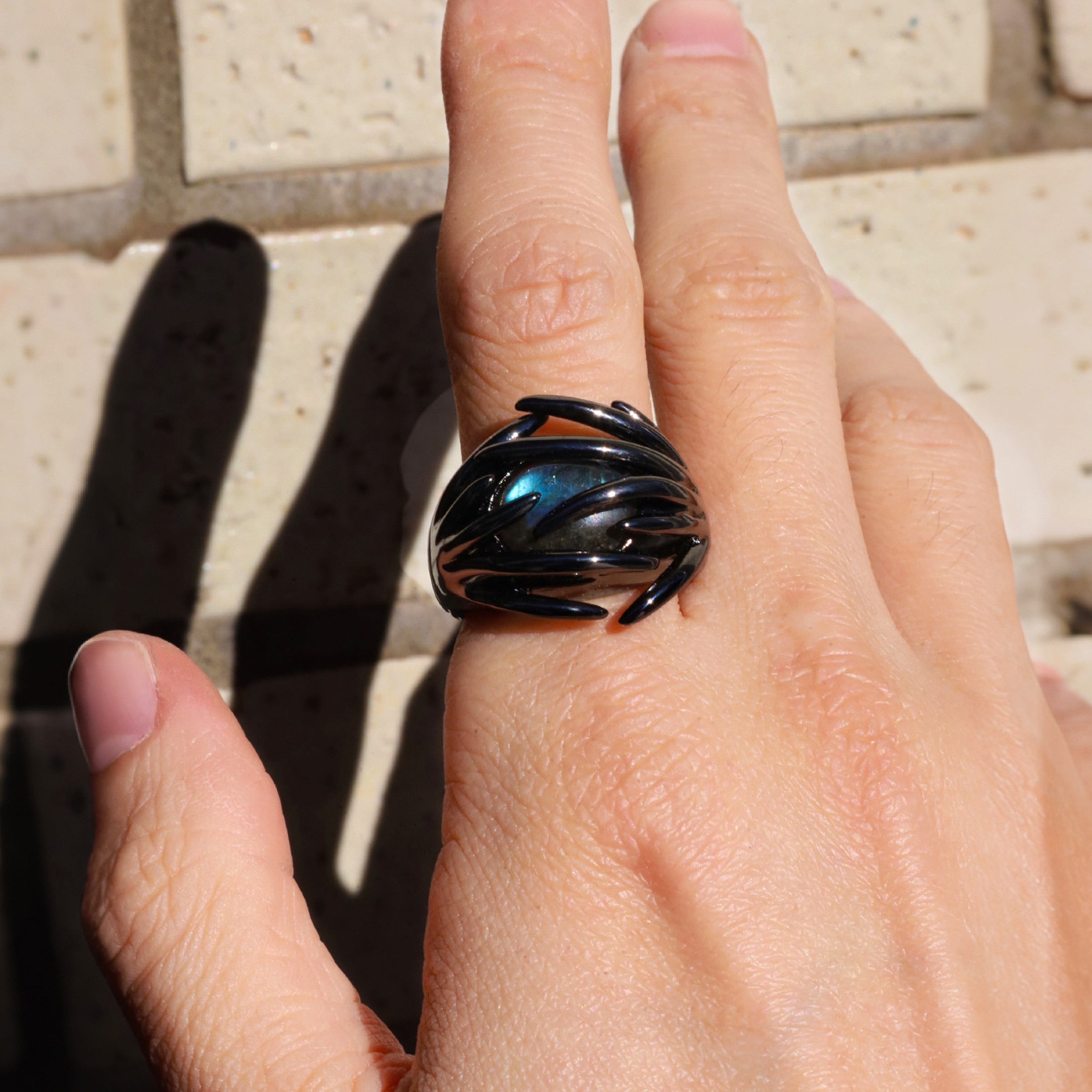 Transcendence Ring-Labradorite